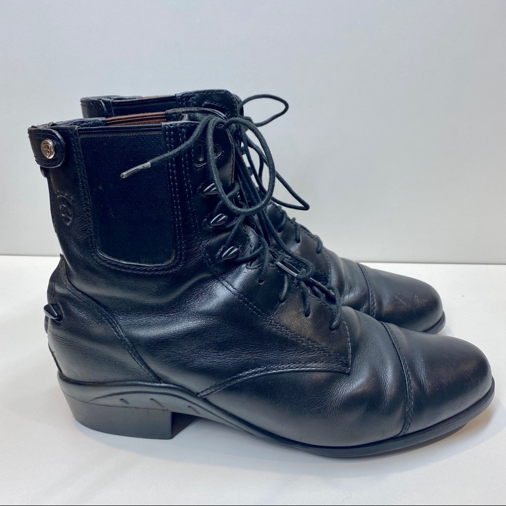 Ariat Performer III Black Lace Up Paddock Boots